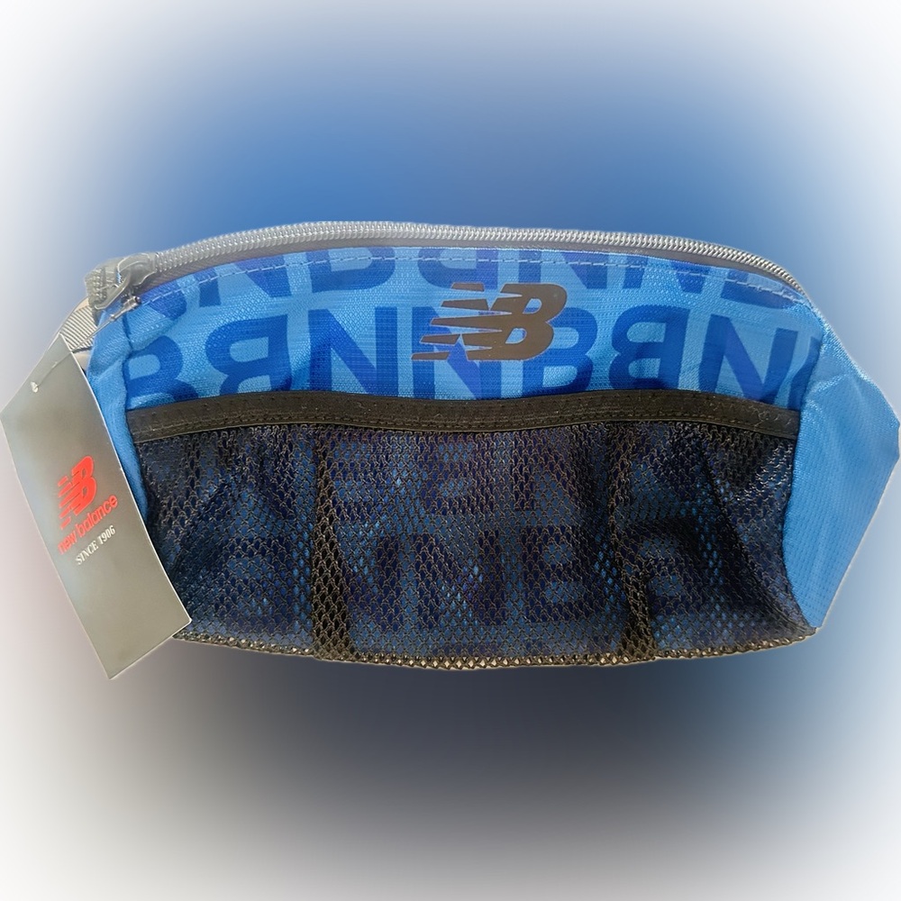 New Balance OPP Core Small Waist Bag Blue NWT
